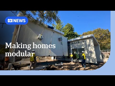 YouTube video thumbnail: New South Wales Turns to Modular Homes to Speed Social Housing Construction