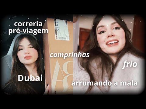 Arrumando a mala comigo: Inverno e Dubai! ❄️