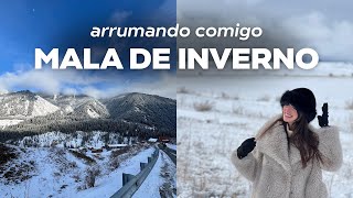 Como arrumar mala de Inverno pra Neve! ❄️