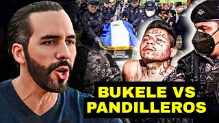 Así es el DÍA a DÍA de los POLICÍAS de BUKELE contra los PANDILLEROS