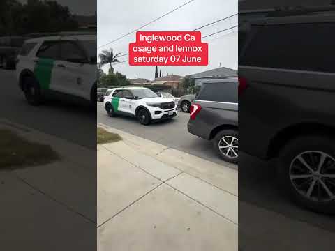 Caught on Camera: ICE in Inglewood 🚓 #ICEraids