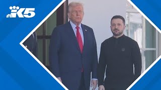 Trump and Zelenskyy to meet today