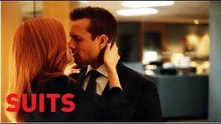 Donna besa a Harvey para definir lo que siente | Suits: La Ley de los Audaces