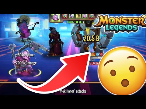 THS BOUNTY HUNT MONSTER HAS 20 BILLION LIFE?? | HOW TO ONE SHOT IT.. | MONSTER LEGENDS