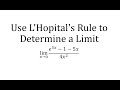 Understanding L'Hopital's Rule