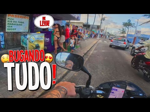 APAVORANDO A PRAIA DE PONTA NEGRA COM O HORNETÃO 4 POLEGADAS E OLHA NO QUE DEU! 🤭 « ALN1001 »