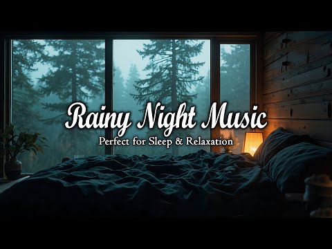 Relaxing Piano Music & Rain Sounds for Deep Sleep 10 Minutes Fall Asleep Fast with Calming Ambience