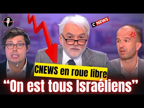 Cnews à plat ventre, Pascal Praud en roue libre, Israël bloque les français, Bompard recadre BFMTV