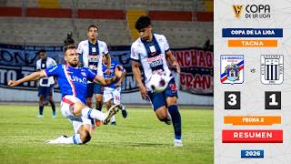 CARLOS MANUCCI vs ALIANZA LIMA (3-1) | RESUMEN - Copa de la Liga 2026 - Fecha 2