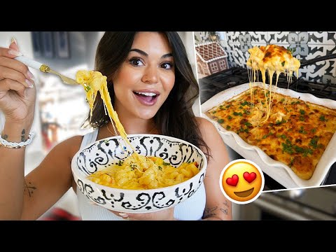 Making the Tiktok VIRAL Mac N Cheese Recipe!!