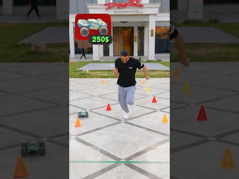 سباق إنسان ضد سيارات ريموت مين يفوز؟!🏃🏎️