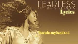 Fearless (Taylor’s version) lyrics