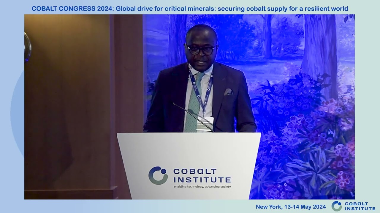 Cobalt Congress 2024 Day 1 – Keynote – Guy-Robert Lukama, Chairman, Gecamines