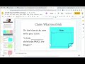 Understanding Claims, Evidence, and Reasoning