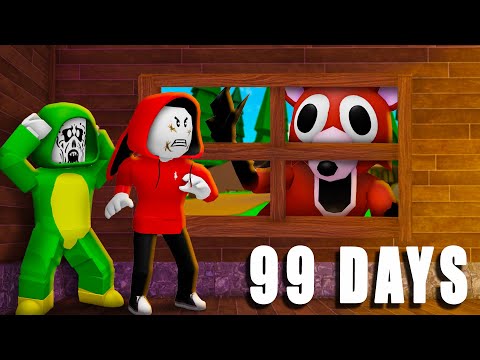 JJ and Mikey Surrvive 99 Nights in The Forest?! - Roblox