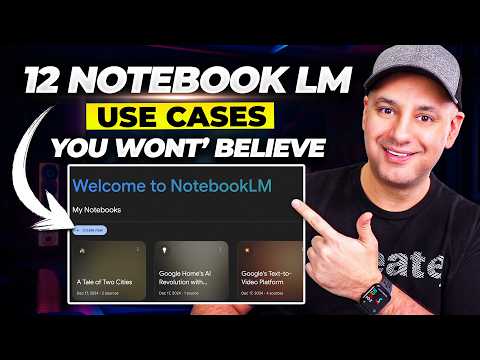 12 NotebookLM Epic Use Cases You Must Try