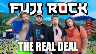 BRITISH LADS vs JAPAN's biggest festival! | FUJI ROCK 2025