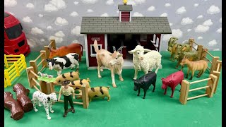 OX, COW, HORSE, DUCK, ROOSTER / BOI, VACA, CAVALO, PATO, GALO