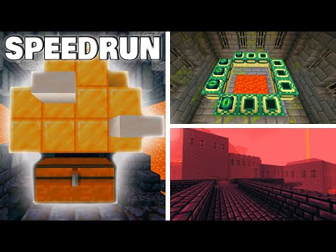 la MEJOR SEMILLA SPEEDRUN de Minecraft 1 20 Bedrock