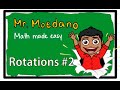 Triangle Rotation and Angle Calculations