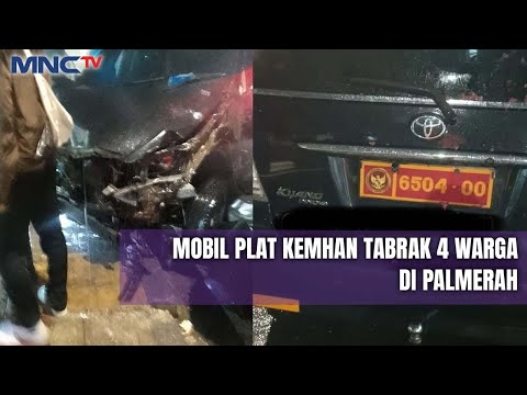 Mobil Pelat Dinas Kemhan Tabrak Pejalan Kaki hingga Pemotor di Palmerah | Jurnal Lintas | 22/01