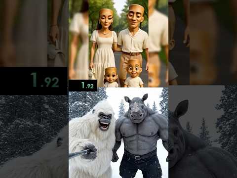 Yeti and Rhinoman - Missing Rap Songs brainrot ๐ PART 1 #brainrot #funny