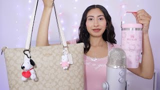 ASMR~What’s In My College Bag!!🩷(freshman year)