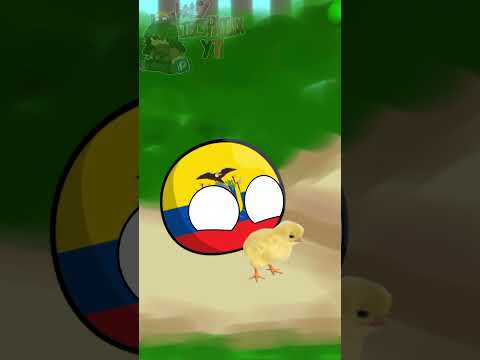 Ecuador tenia un pollito🐤Inspirado:@CrewPostor..#flipaclip #humor #countryballs