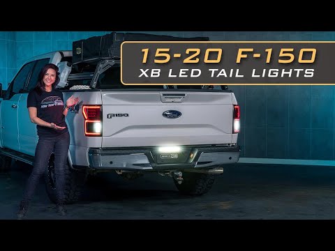 2015-2020 Ford F-150 & Raptor Red/Smoked Full LED Tail Lights