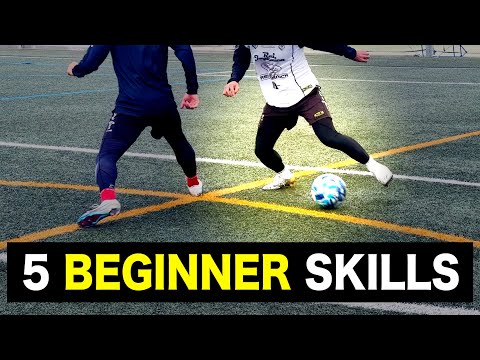 5 EASY SKILL MOVES for BEGINNERS | 1v1 SKILLS