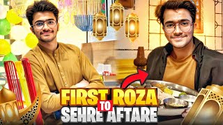 Ramadan 1st Vlog 🌛 | Sehri to Iftari 😝 | Janibhaivlogs
