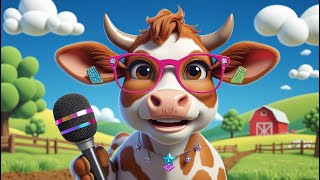MÚSICA INFANTIL  A VACA LAURA - MÚSICA ANIMADA - CLIPE INFANTIL