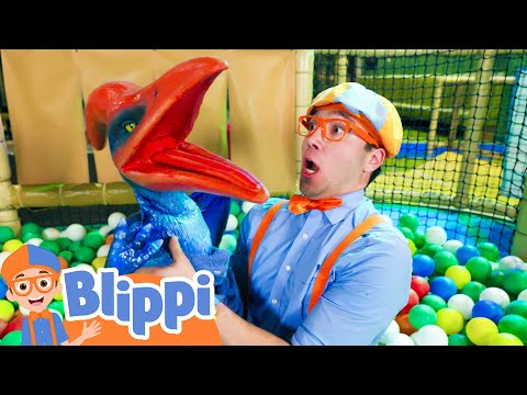 Blippi Plays with Baby Dinosaurs | BEST OF BLIPPI TOYS | Educational Videos for Kids