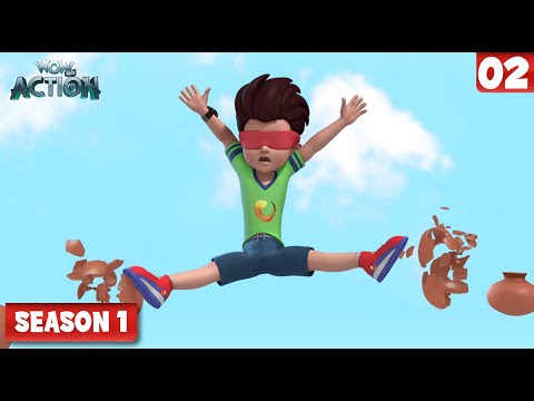 Kicko Ka Samba Invisible Thief Se | Kicko Season 1 - Episode 2 | Popular TV Cartoon Action #Kicko