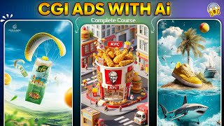 How to Make Viral CGI Ads Using AI Tools 🚀 | Step-by-Step Tutorial🔥