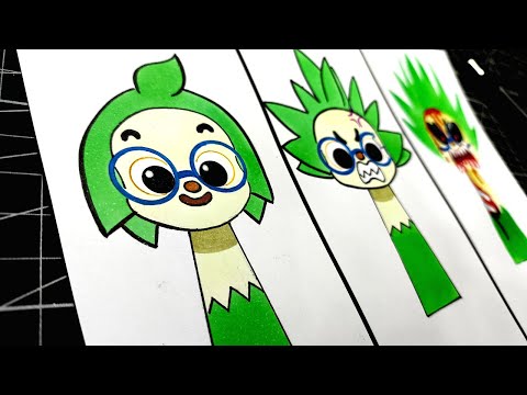 Dibujo All Phases in New Incredibox Sprunki Oc of Hogi: From Phase 1 to Phase 3