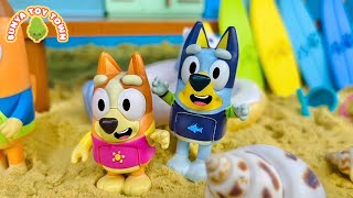 BLUEY - Going To The Beach Compilation | Pretend Play with Bluey Toys
