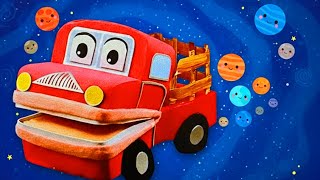 El sistema solar en 4K! Barney el camión y El Mono Silabo #lunacreciente #videoseducativos