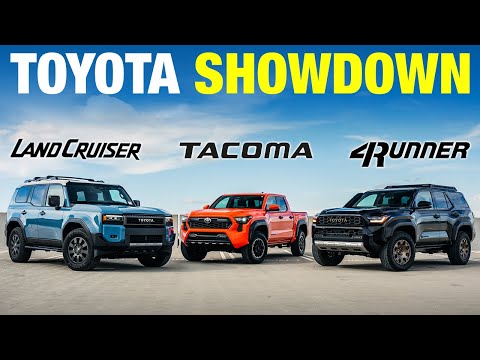 Toyota 4Runner vs. Land Cruiser vs. Tacoma: Which One Comes Out on Top?