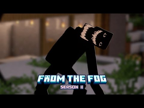 MAKHLUK HITAM TINGGI MENYERAMKAN Muncul di Minecraft ini !!! Minecraft:From The Fog Season 2 #12