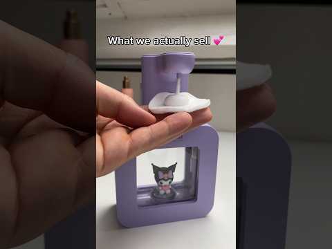 Tag a Kuromi fan who needs to see this💕🫧 #sanrio #soapdispenser #skincare #cinnamonroll #kuromi