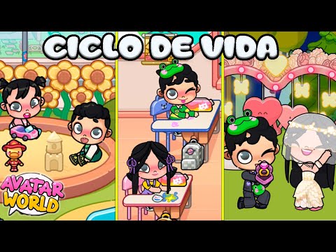 CICLO DE VIDA DE SIMBA Y NALA en AVATAR WORLD