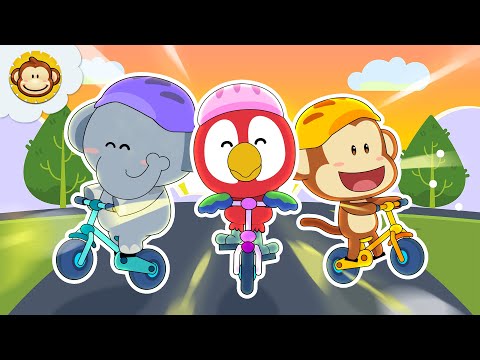 Naik Sepeda 🚲 Lagu Anak Anak | Lagu Anak Indonesia Balita | Baba Lili Tata