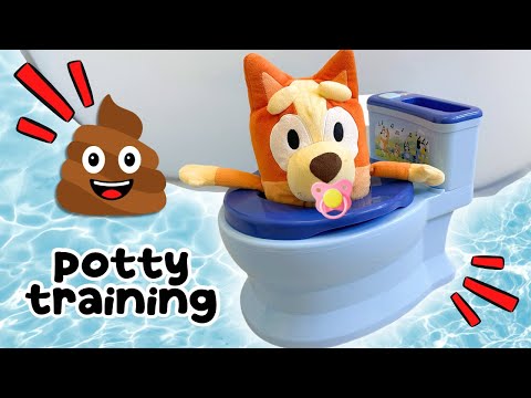 Bluey Baby Bingo - Potty Train with Bluey Toys!