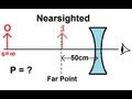 Nearsightedness and Lens Power Concepts