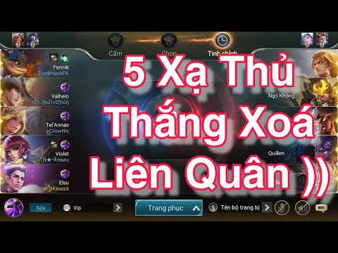 Kinas Come Back Gặp Ngay Trận Rank 5 Xạ Thủ Thắng Xoá Liên Quân Luôn Quá Gắt ))