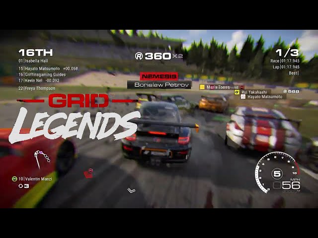 GRID Legends Raged Racer Guide: Cause at least 3 opponents to reach Nemesis status...