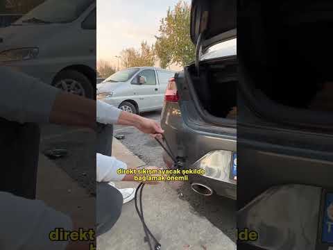 Yirmi Saniyede Her Arabaya Çeki Demiri #shorts