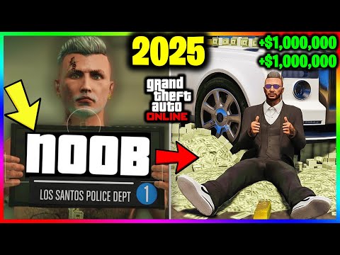 Top 20 FORMAS de GANAR DINERO como PRINCIPIANTE en GTA Online 2025