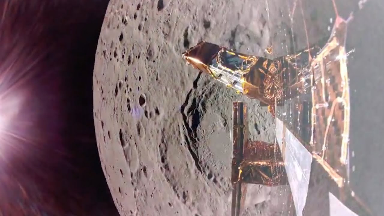 Firefly’s Blue Ghost lander captures amazing moon views after orbit maneuver